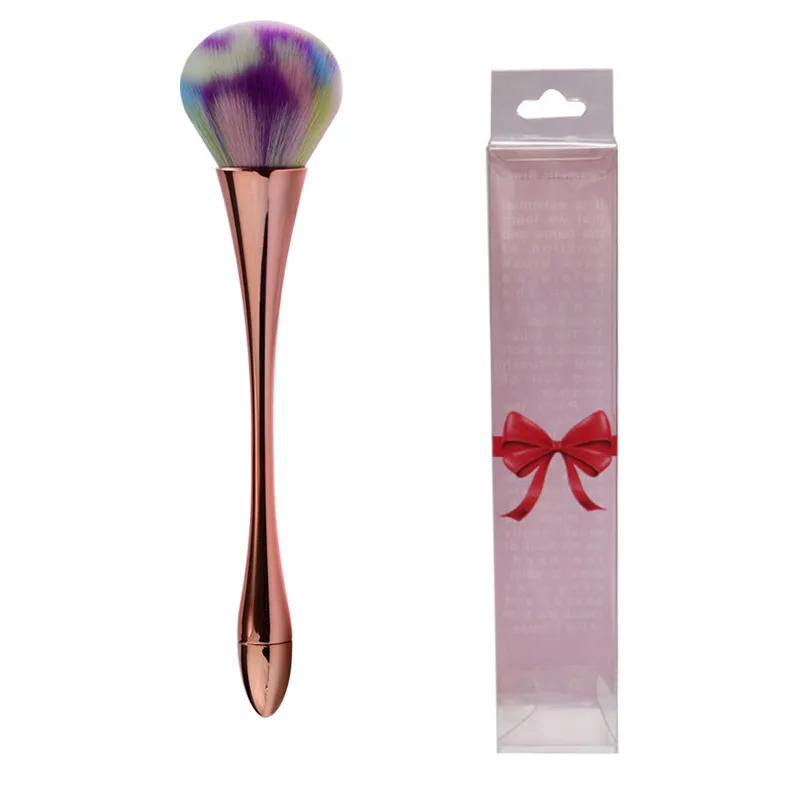 Beauty makeup tool Goblets powder brush small waist powder makeup tool glitter UV gel removal acrylic nail art brush design