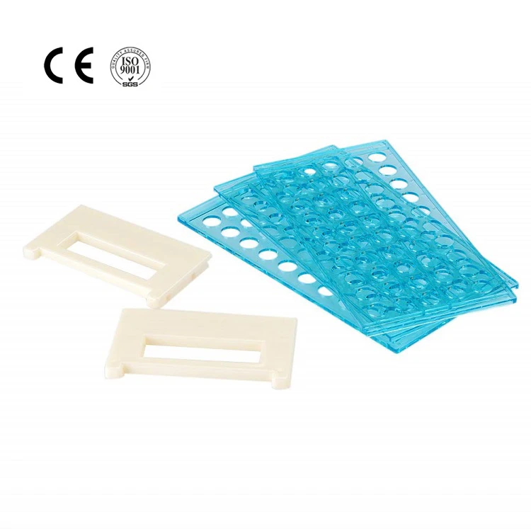 Стойка из полистирола с круглыми отверстиями