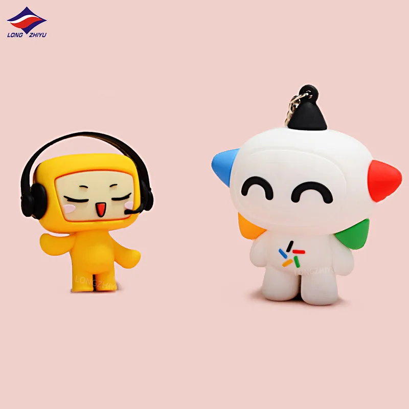 Longzhiyu 17 лет заводская изготовленная на заказ мультяшная 3D фигурка из ПВХ милая пара резиновая кукла игрушки