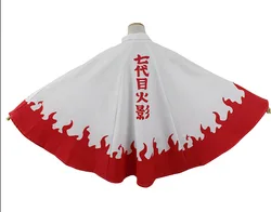 Hokage Cloak Anime Cosplay Costume Red Cloud Robe Four Generations Six Generations Halloween Cloak