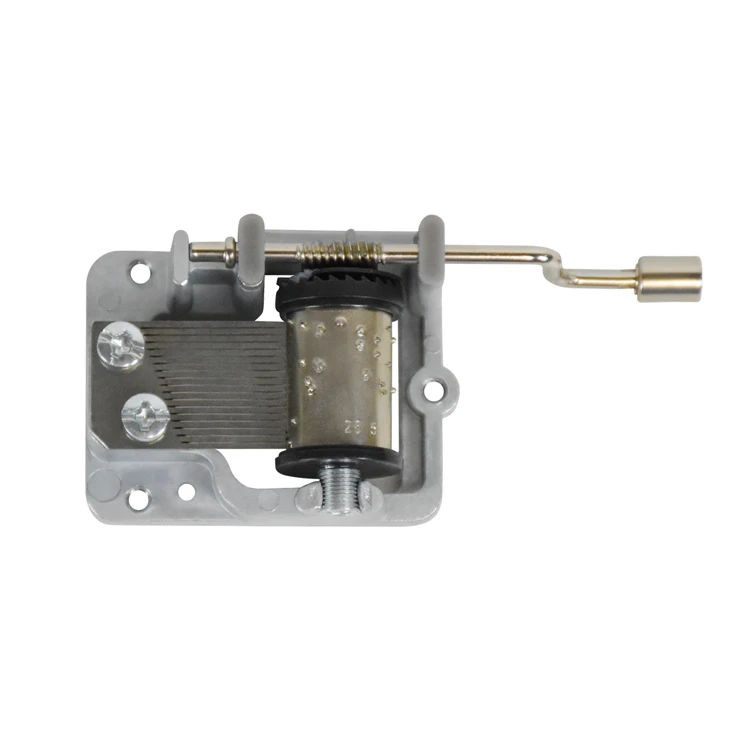 Hot Sale Hand Crank Custom Diy Musical Box Mechanism Movement