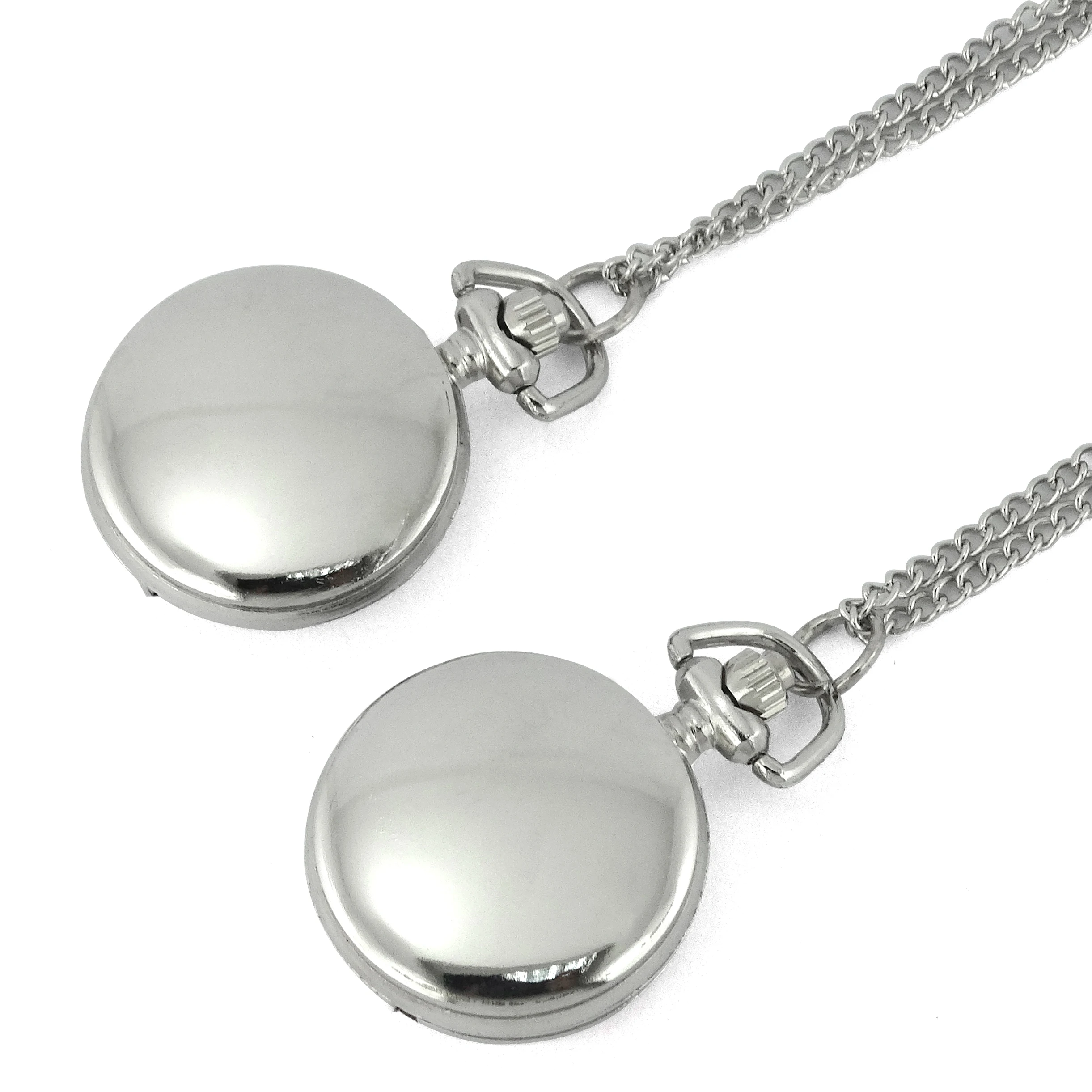 Custom Brand Your Own Necklace Quartz Watch Pocket Watches