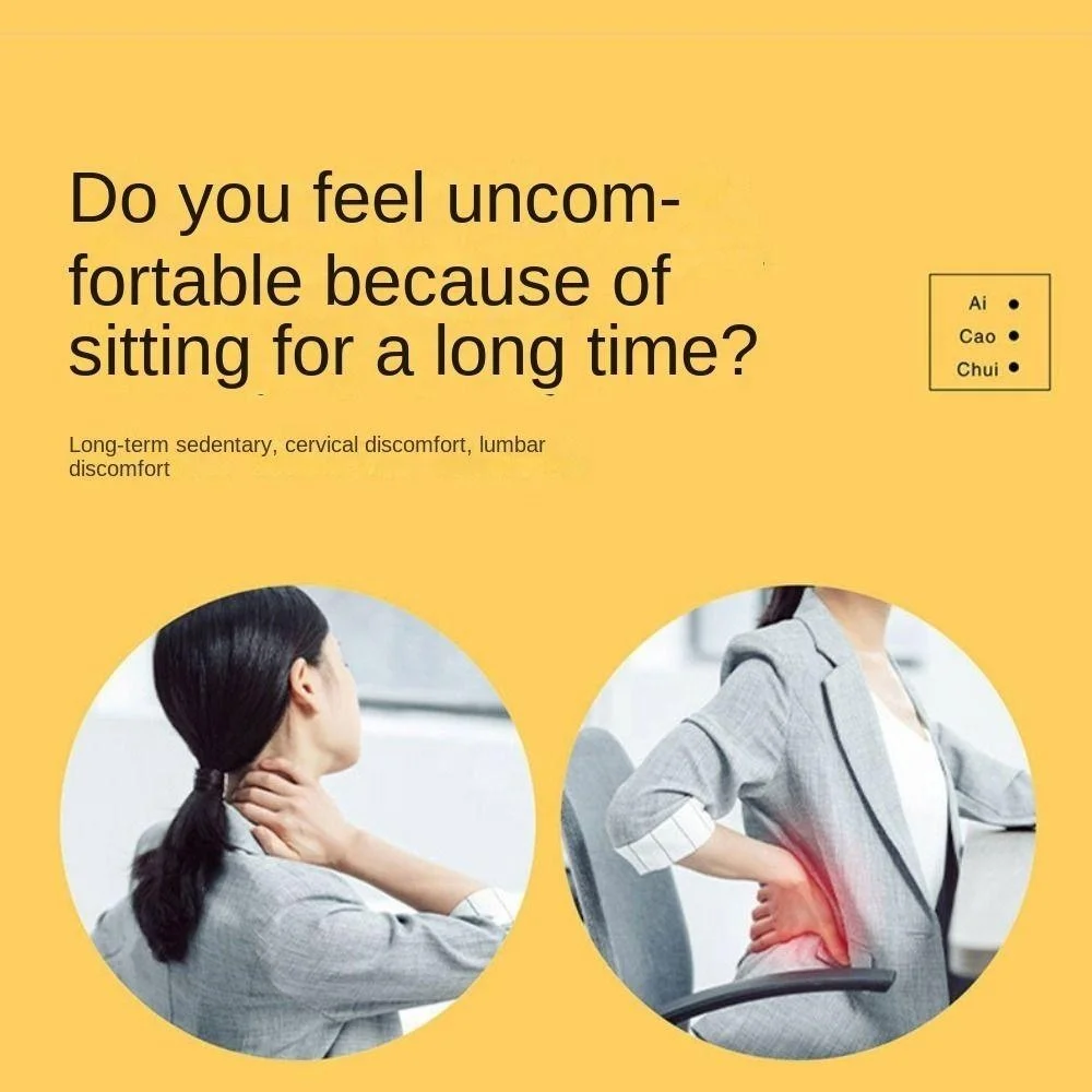 Argy Wormwood Hammer Massage Meridian Back  Moxibustion Rods Hammer Hand  Health Care Relieve Fatigue Massage Hammer