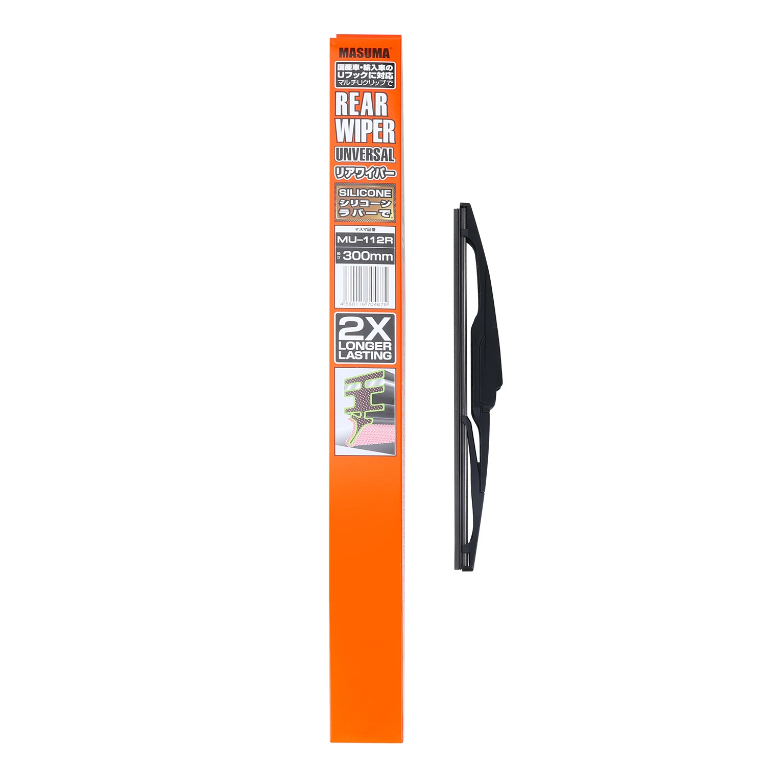 MU-112R MASUMA Vehicles Accessories Auto car Replacement Rear Wiper blade 300 mm Car For TOYOTA  MAZDA KIA
