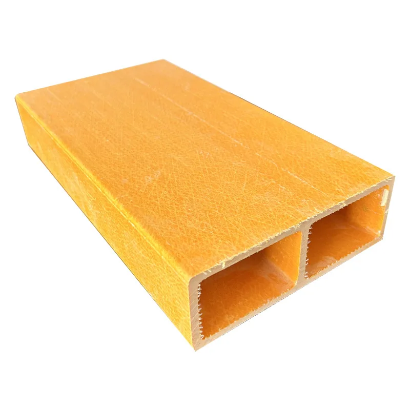 High Strength Extrusion Frp Profile,Pultruded Fiberglass Frp Grp Square Tubes For Construction Support