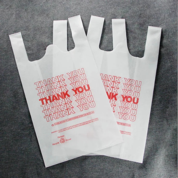 manufacturers of eco - friendly non-woven vest bags portable color non-woven bags shopping vest bags in supermarkets