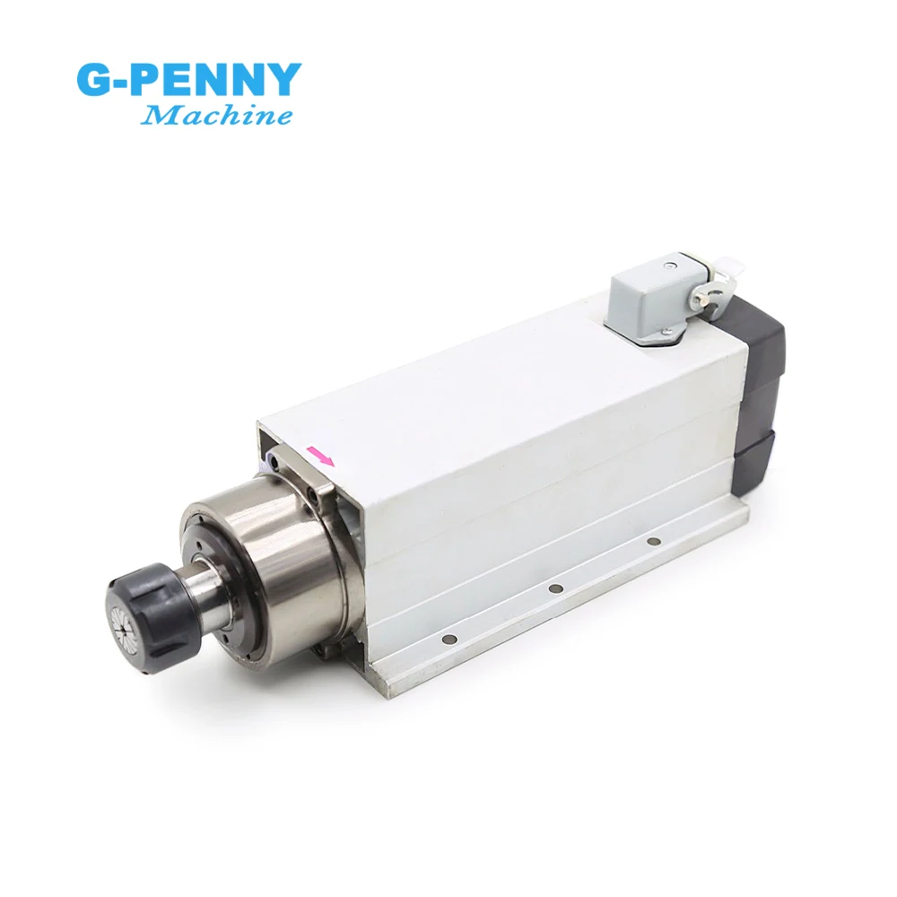 g-penny 4kw ER25 220v/380v air cooled spindle motor 18000rpm cnc spindle motor kit
