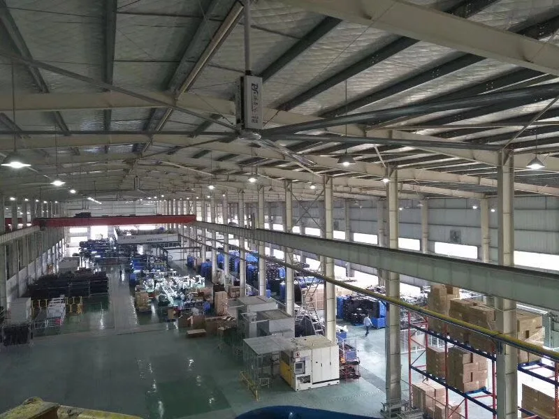 RTFANS centrifugal industrial high volume low speed fan for large space