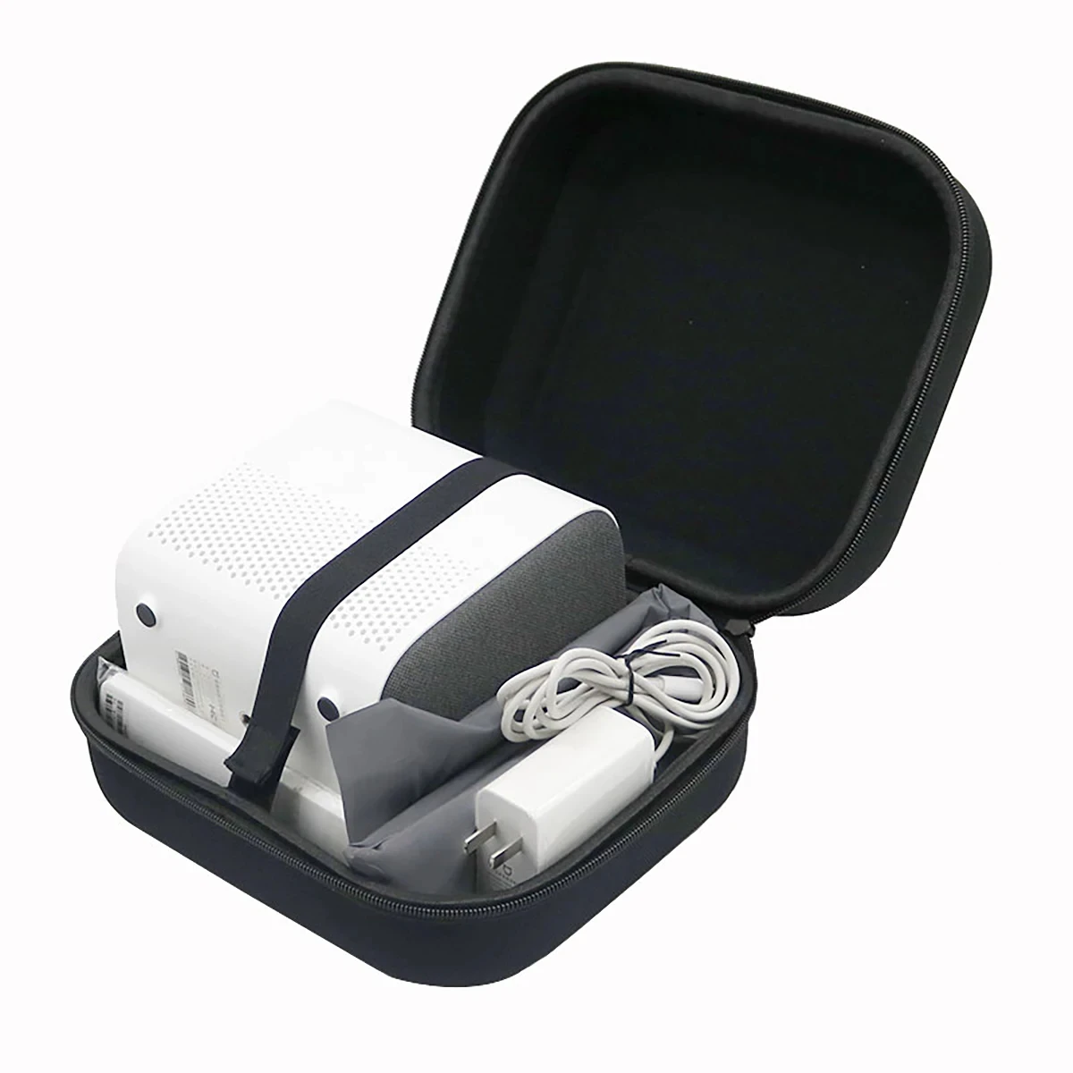 Wholesale Factory Custom Hard Shell EVA Digital Edition Projector Case Carrying Storage Bag Charger Electronics Set For Travel