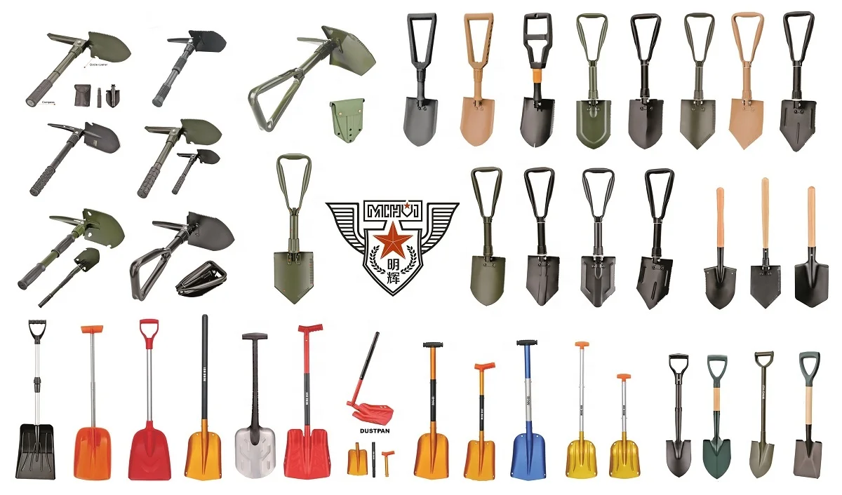 Factory made best quality carbon steel garden shovel spade