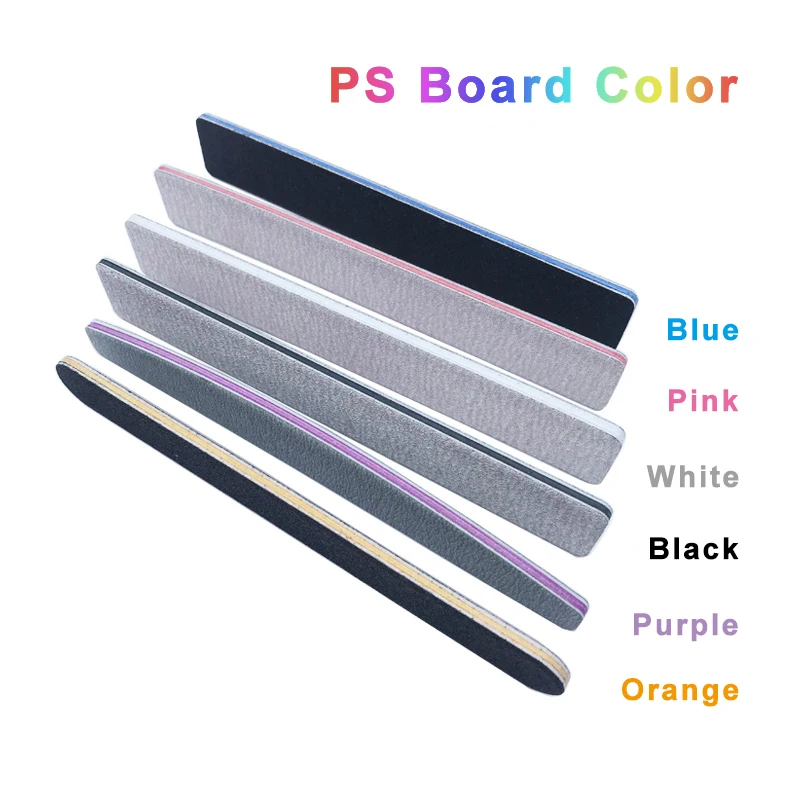 High Quality Double Side Washable Nail File 80/180 Jumbo Nail File For Manicure