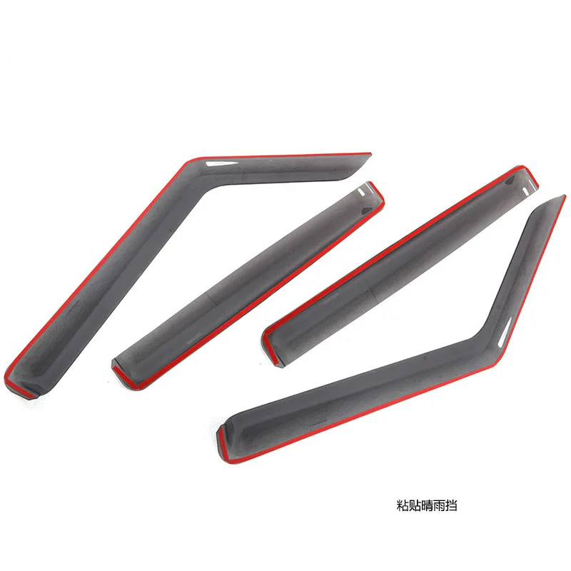 Spedking hot sale accessories parts 2018 2019 2020 2021 JL window visor In-channel Rain Deflectors for Jeep Wrangler