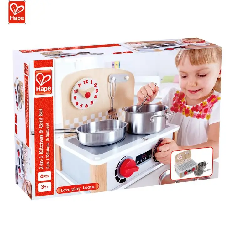 Child Toys Girl Dream Model Wooden Games Big House Toy Kid Toy House