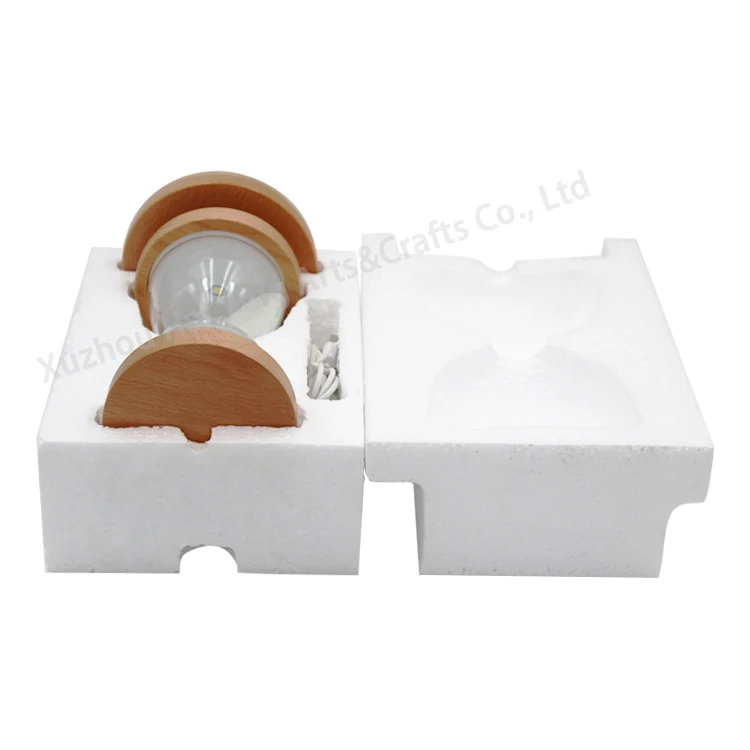 Time Magic Hourglass Decoration Ornaments Creative Metal Glass Hour Meter Home Decor Gift