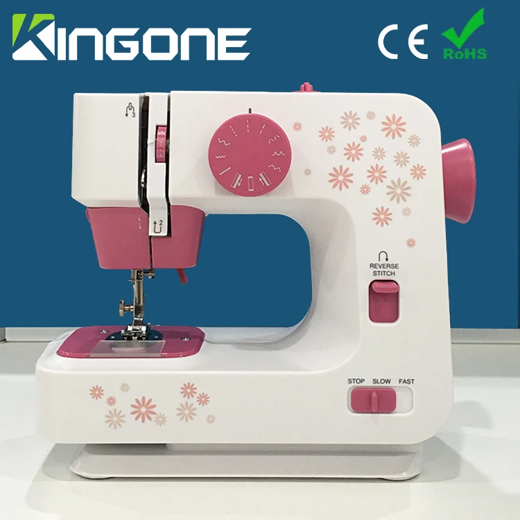 JG1501 Household Sewing Machine Multifunction Single Needle Jeans Sewing Machine 5mm Max. Sewing Thickness Electronic Kingone