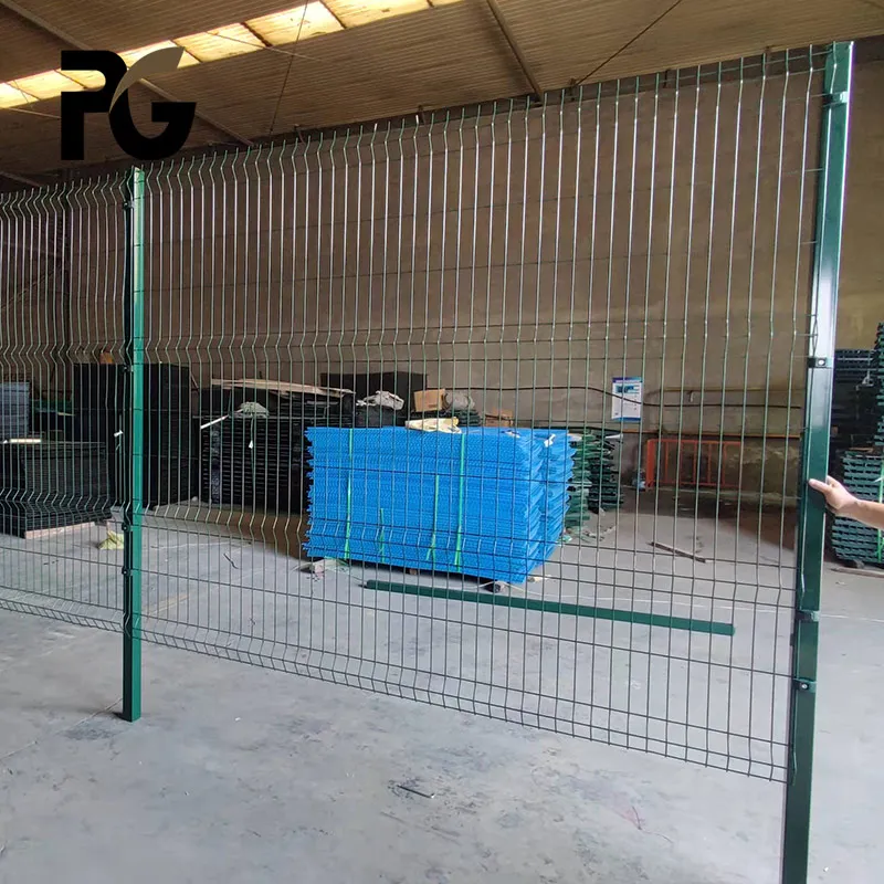 6x6 Concrete Reinforcing Welded Wire Mesh 3d Fence or 3d Welded Curved Panel Fence