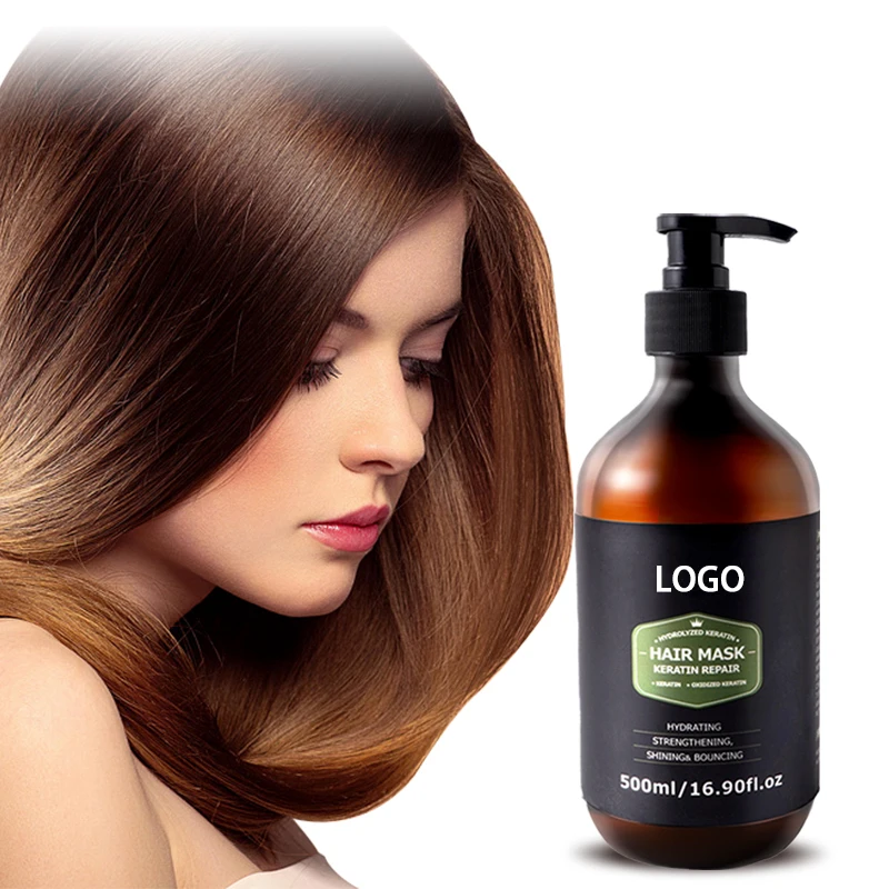 Strengthening Hair Masque Infused W/Biotin Repairing Collagen Professional Salon Care Protein Mask