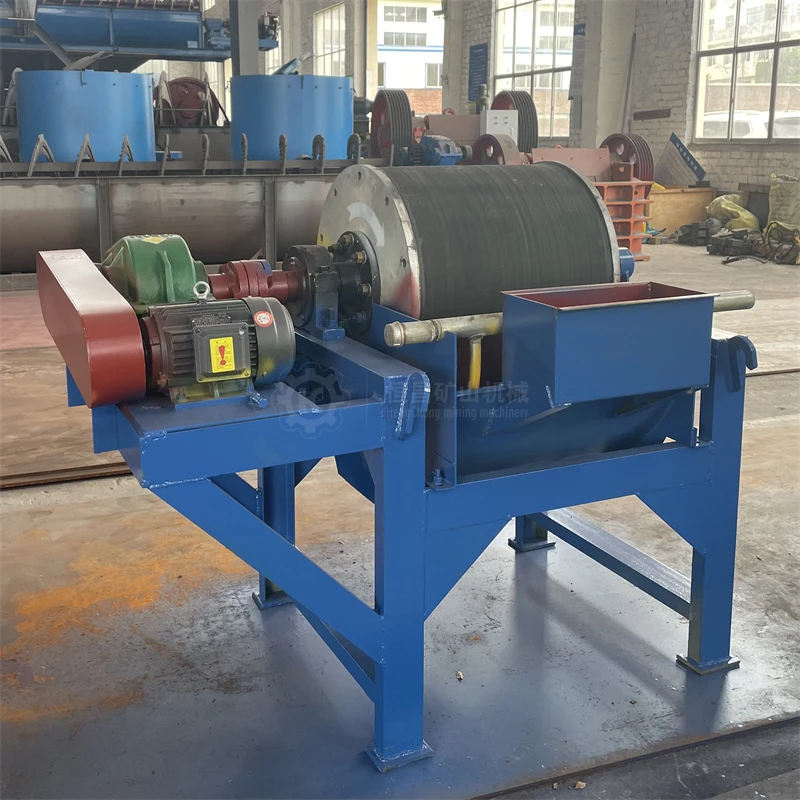 Top Supplier Industrial Drum Magnetic Separator For Ilmenite Magnetite Limonite Hematite Wolframite Columbite Mineral Iron Ore
