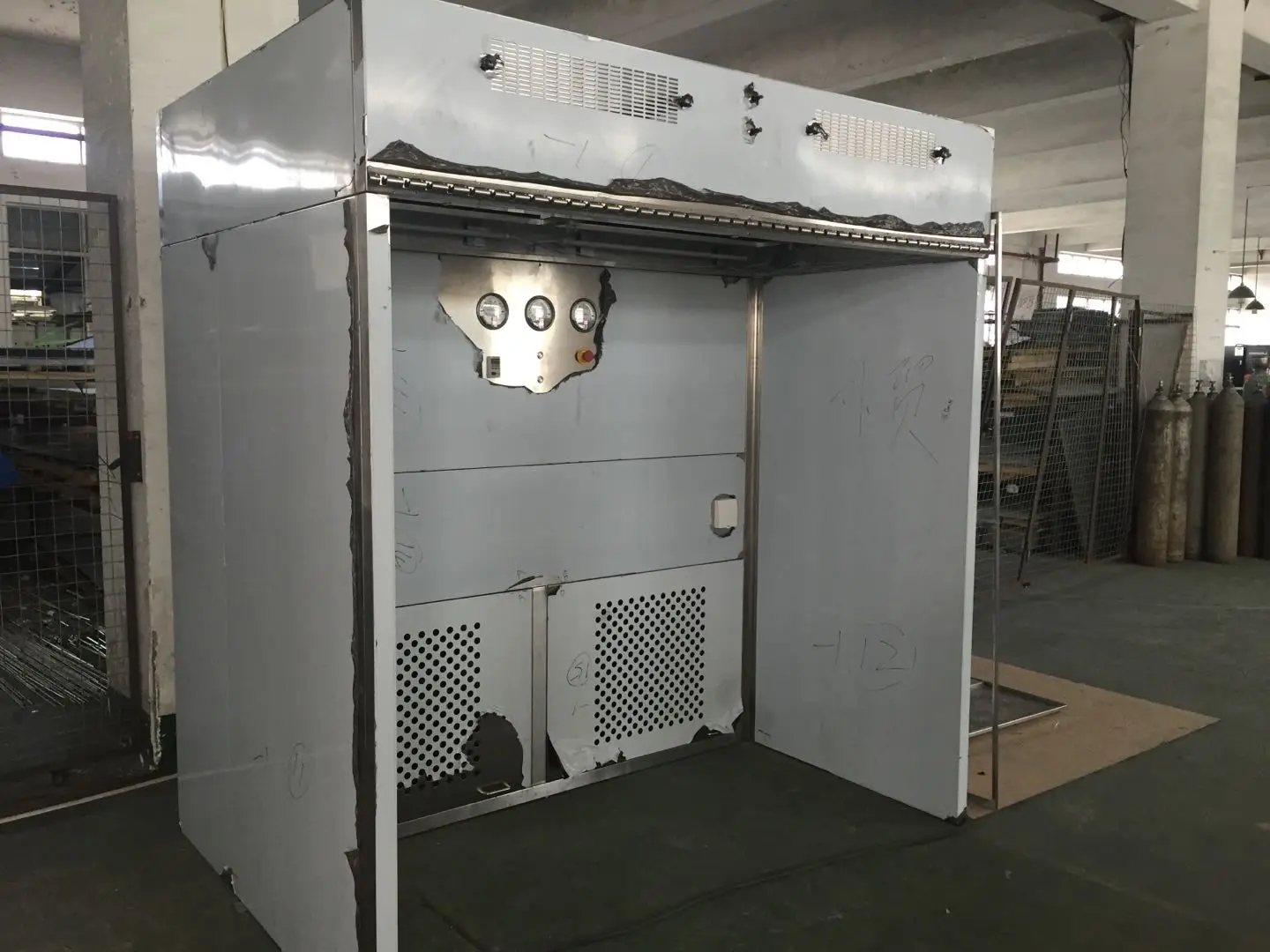 Sampling Booth Dispensing Bench clean room equipment used in  Negative Pressure Weighing Hood