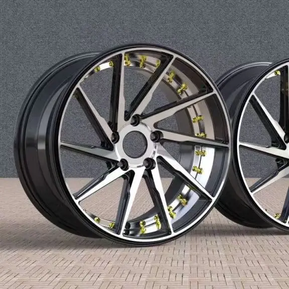 17 18 19 Inch Multi Spoke Design ET=+35Mm Alloy Wheel For VW Volkswagen City Golf Jetta GTI casting wheels