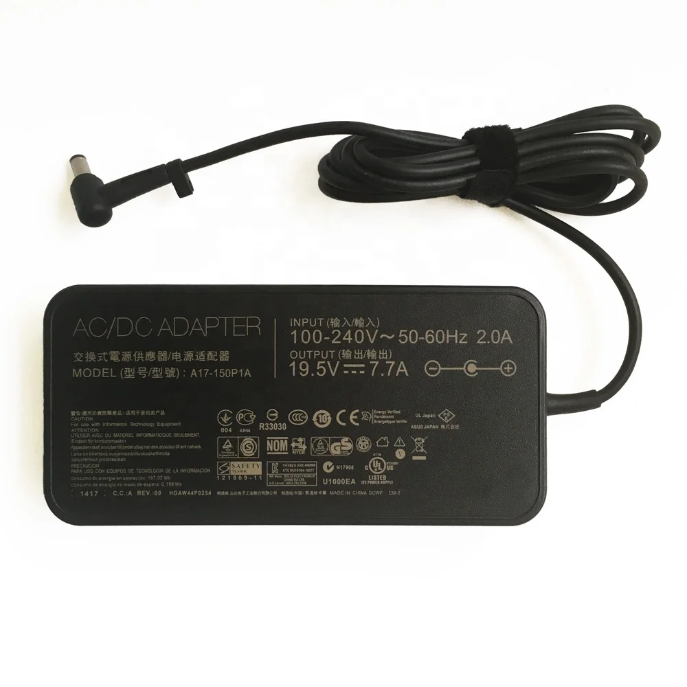 Новый оригинальный 150W 19,5 V 7.7A ноутбук адаптер переменного тока для ASUS G73S G73SW-A1 K580P K470P ADP-150NB D