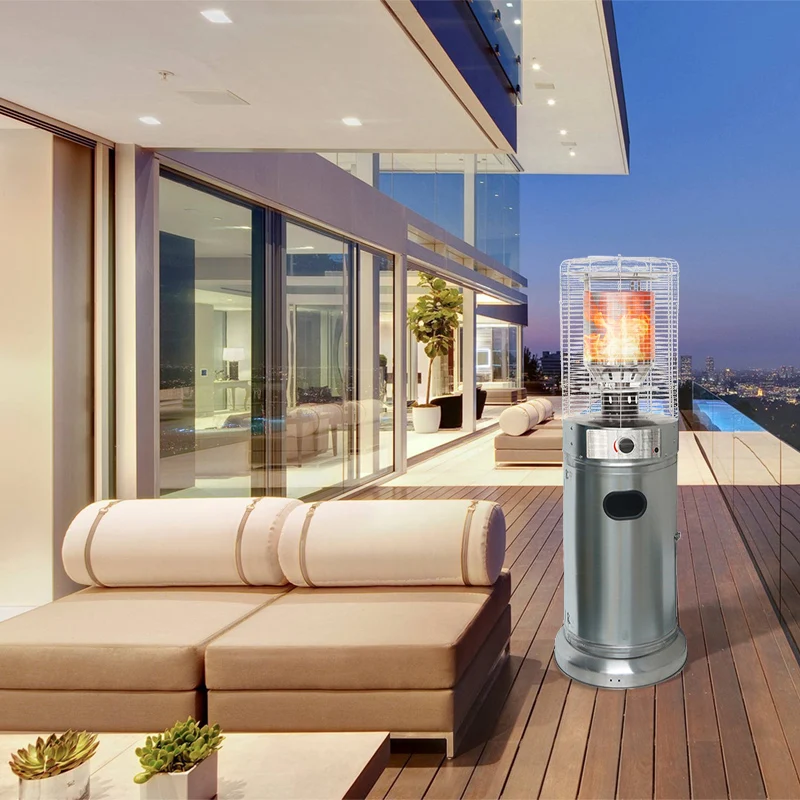 Stainless steel indoor and outdoor 11KW garden gas patio heater