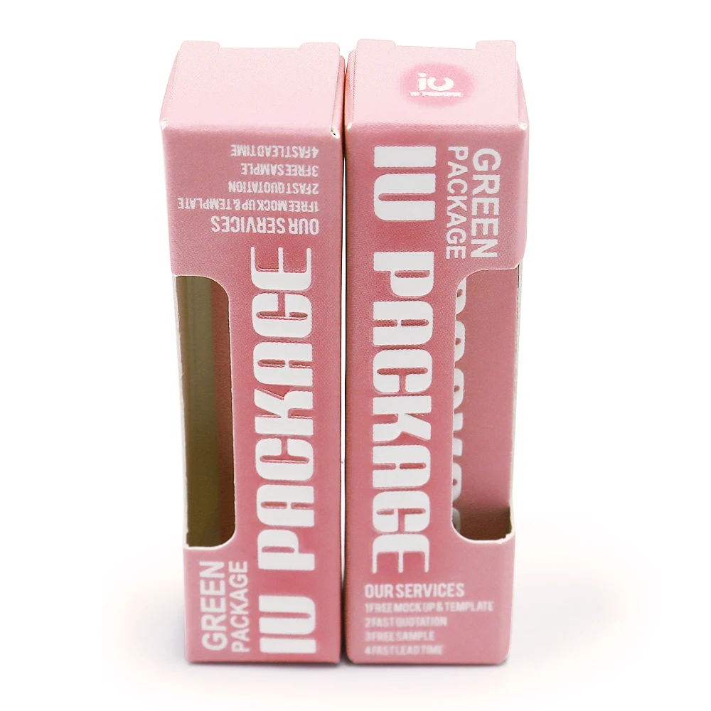 Custom Hanging Cartridge Packaging Box With Window