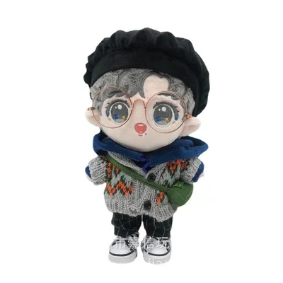 Wholesale new design standing kpop plush toys custom cartoon character plush doll