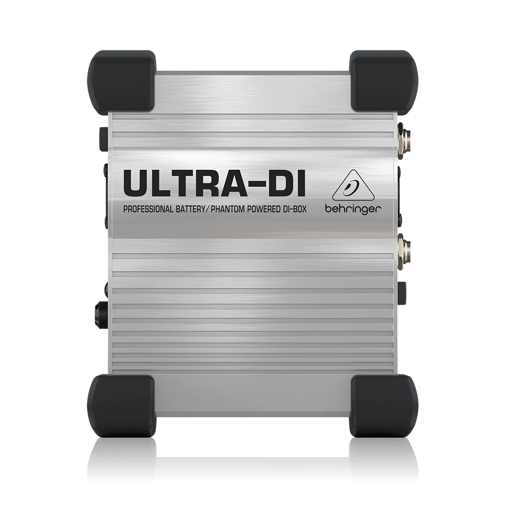 Behringer DI100 Ultra-DI 1-Channel Active DI Box Pa System Audio Sound Equipment For Microphones & Stage Music Instrument