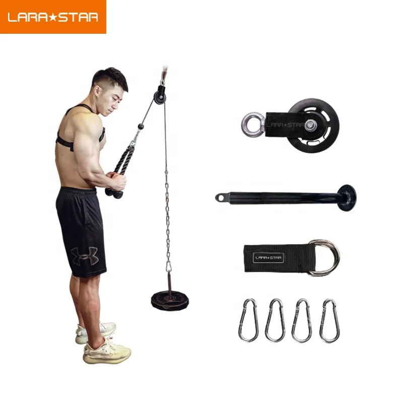 Home-made big bird equipment high-position pull-down training DIY Cable Pulley Gym with Loading Pin Cable Machine