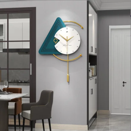 Горячая Распродажа, скандинавские тихие акриловые большие декоративные настенные часы с рогами, современные домашние украшения для гостиной, настенные часы, наклейки на стену