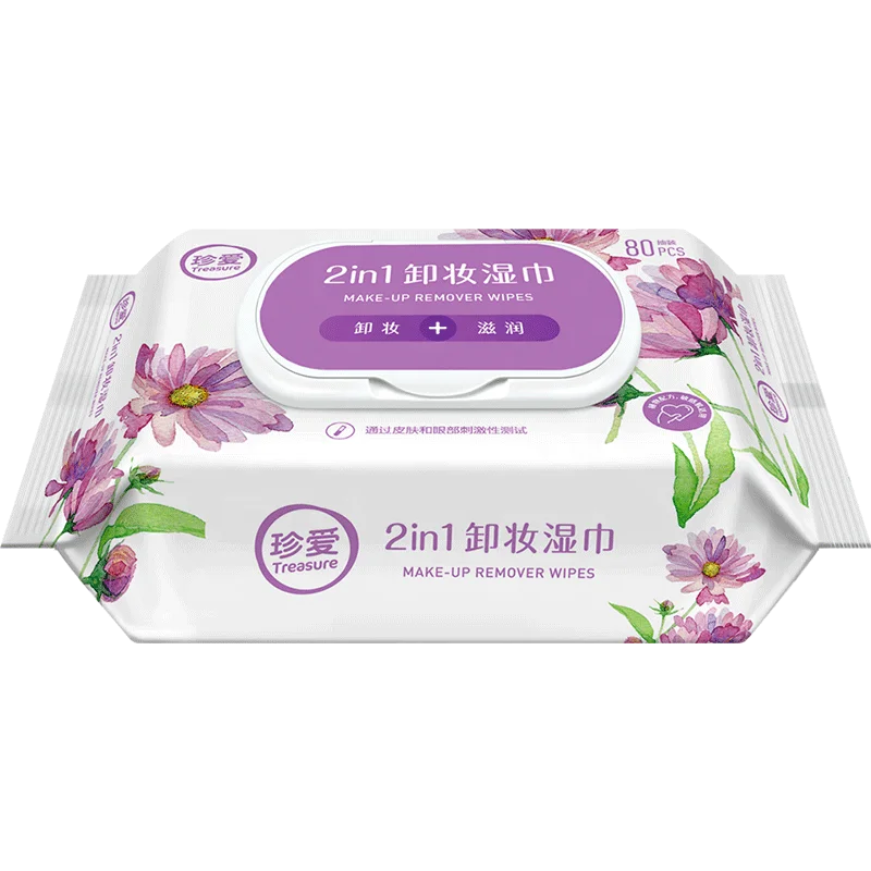 XZ21 face wet tissue wipes makeup removing wipes make up removal