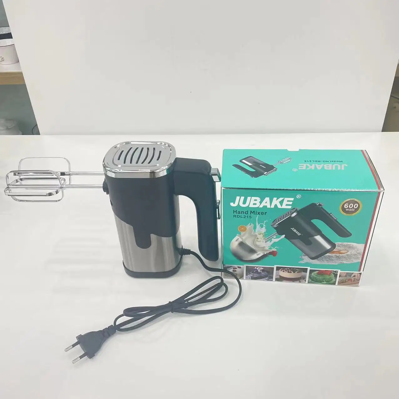 BOYANG 600 W Egg Shaker Hand Mixer Steel Stainless Liquid Rotating Blender