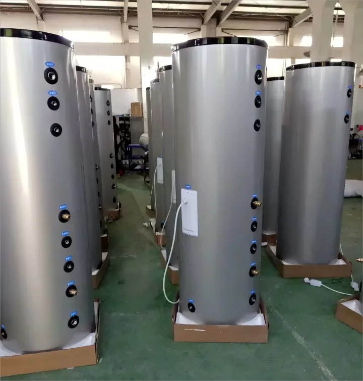 Buffer Tank Stainless Steel Tanks With SUS 304 316 Hot Water Tank Air Source Boiler Gas Heat Pump