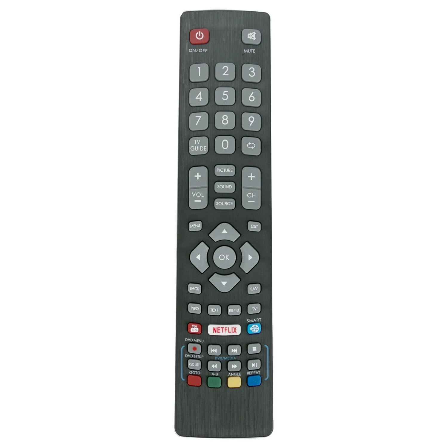 Replacement BLF/RMC/0008 TV Remote Control fit for Blaupunkt Smart TV BLFRMC0008