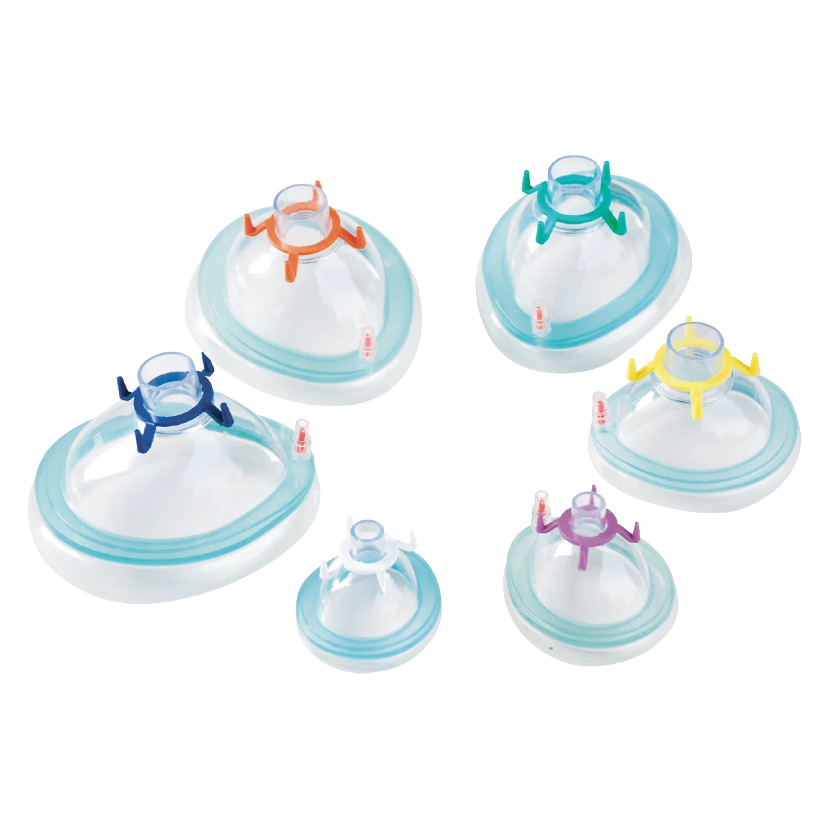 Одноразовая Стерильная Медицинская анестезирующая маска для лица из ПВХ для использования в больницах с CE ISO