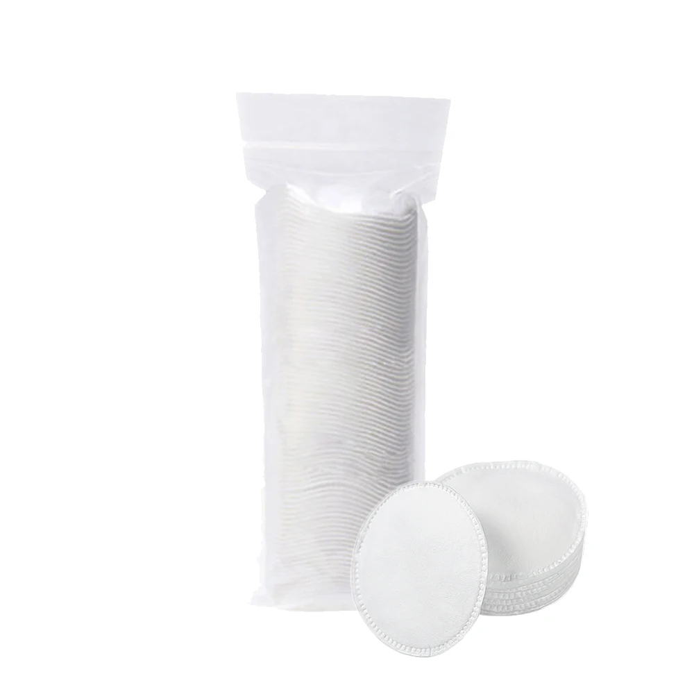Cotton Facial Pads Gentle and Soft Organic Natural Round Disposable for Facial Cleaning Acceptable Custom Pure Cotton/viscose