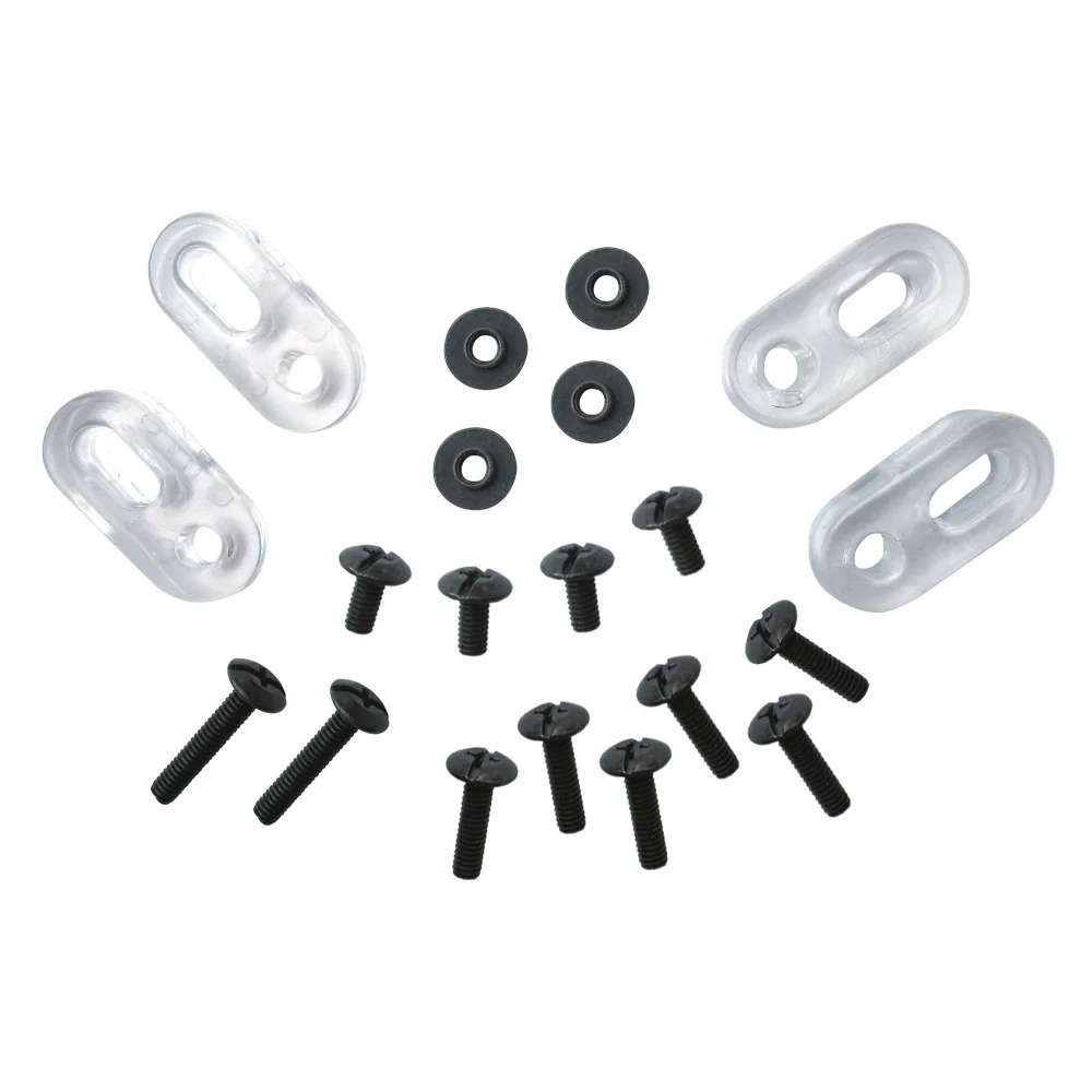 Ice Hockey Visor Kit Helmet Screws Accessories Washers Nuts Universal Easy to Replace Fixings Back up Hardwares