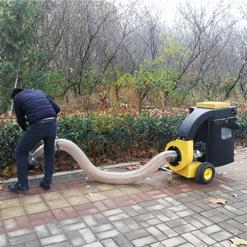 Leaves leaf cleaning sweeping machinery leaf suction machine