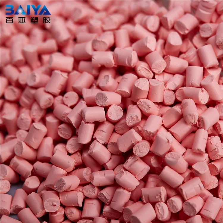 Environmentally Friendly And Pollution-free Plastic Pink Color Masterbatch