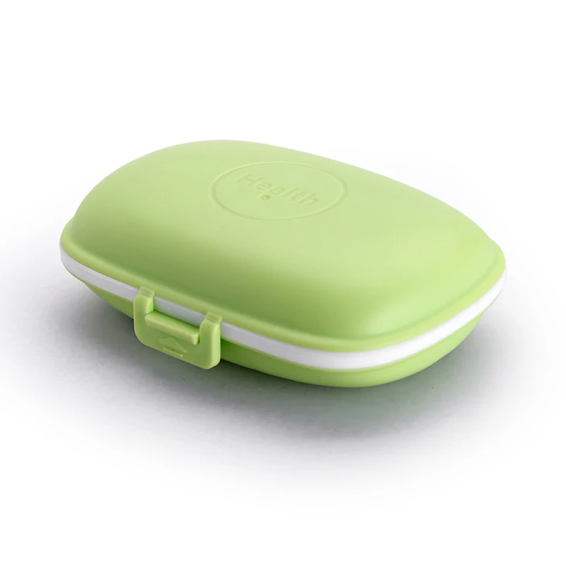 
Family standing Classified medicine storage box Plastic mini Pill case Week medicine box with lid Grid parts finishing box 