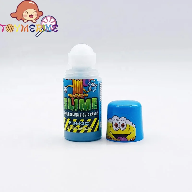 Слайм клубника и голубой Razz 60