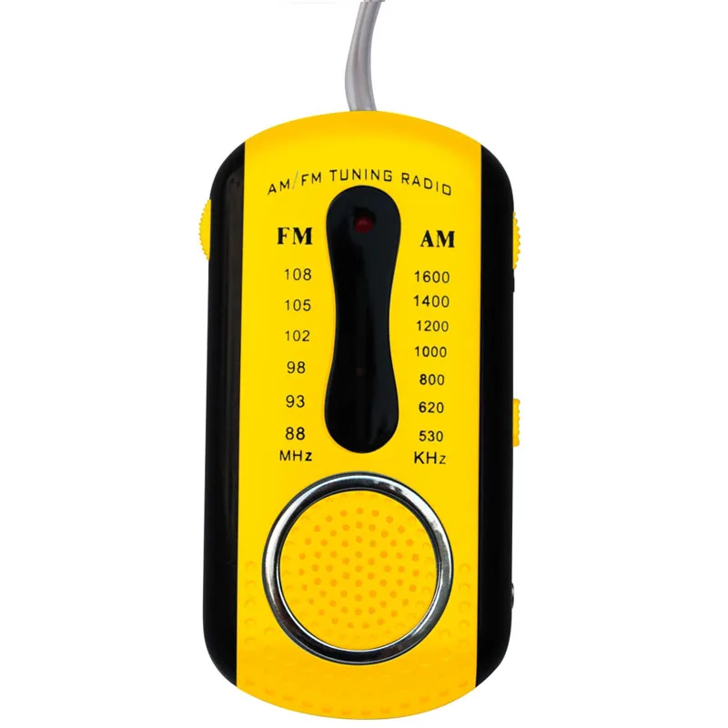 SY-771 Portable am fm 2 bands Radio with Earphone Jack CB VHF World Band Radio