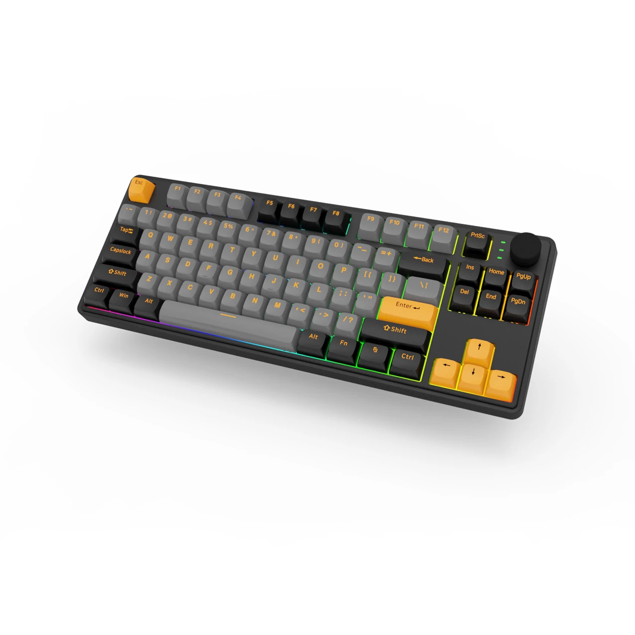 Hot Sell 86 Keys Teclado Rgb Backlight Clavier Programmable Gaming Keyboard