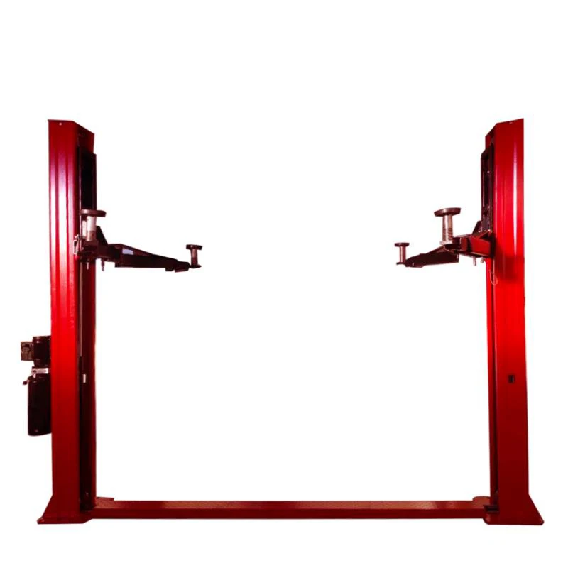 new popular  hydraulic lift for car manual lock release from two side launch 2 post lift