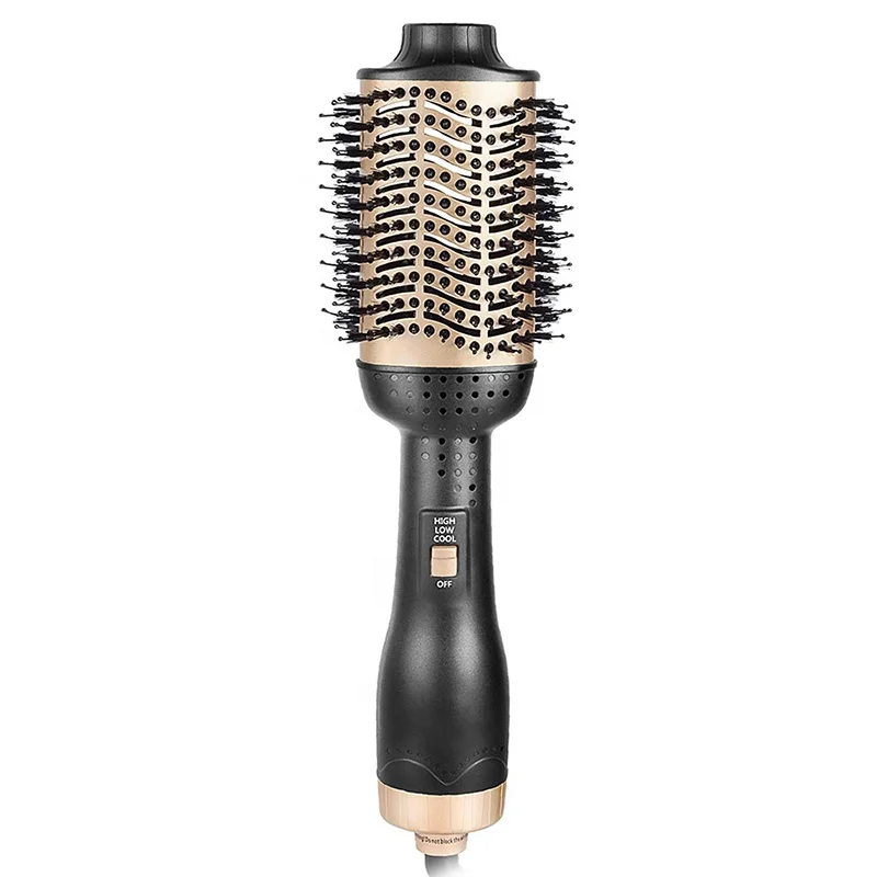 One step hair dryer volumizer hot air brush styling brush styler