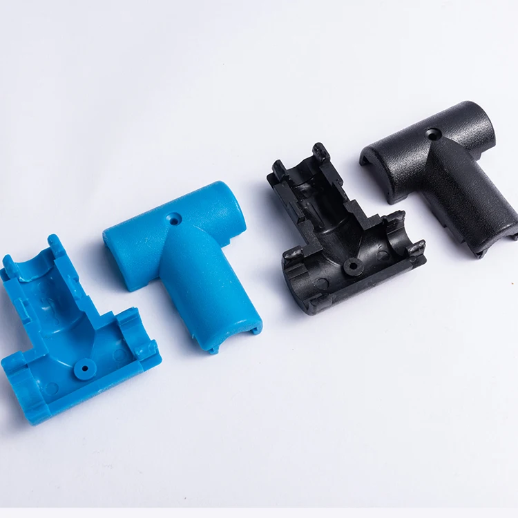 Commercial playground rope fastener multicolor plastic T connector 16mm