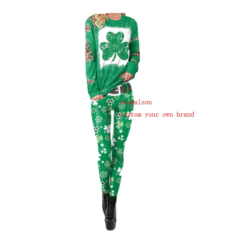 ecowalson  Adult Leprechaun Costume Women Saint Patricks Day Costume Women St Patricks Costume Women