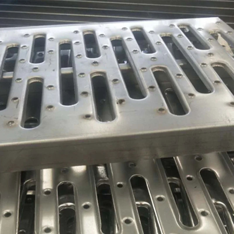 Times Power 500*2400mm Galvanized Steel Plank Metal Deck Scaffolding Walkway Platform Board for Sale