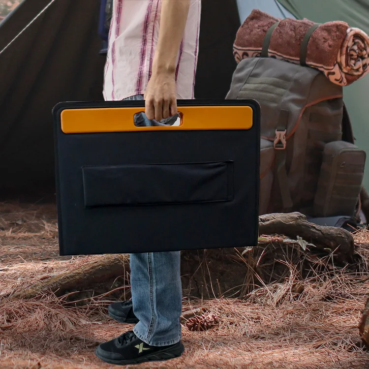 Flexible Waterproof ETFE 100W Monocrystalline Silicon High Efficiency Portable Foldable Solar Panel